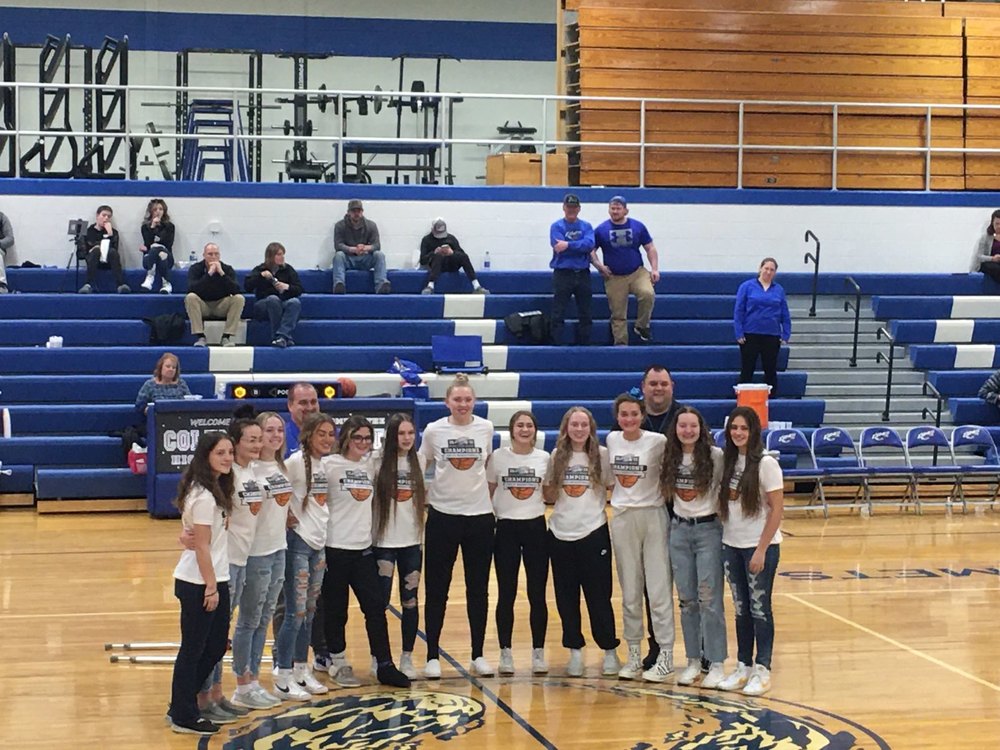  Girls' Basketball MSAC Champs Recognized