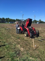 Greg of Gene's Tractor Sales presenting Ag tractor safety