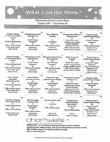 Elementary Oct.-Nov. 2020 Breakfast Menu