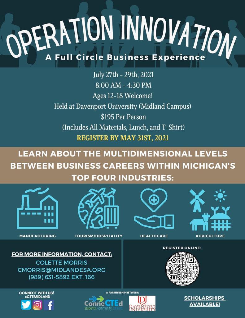 Operation Innovation flyer