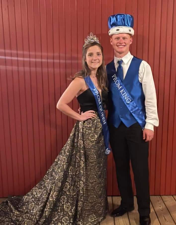 Conner and Lexus- Prom 2022 King and Queen